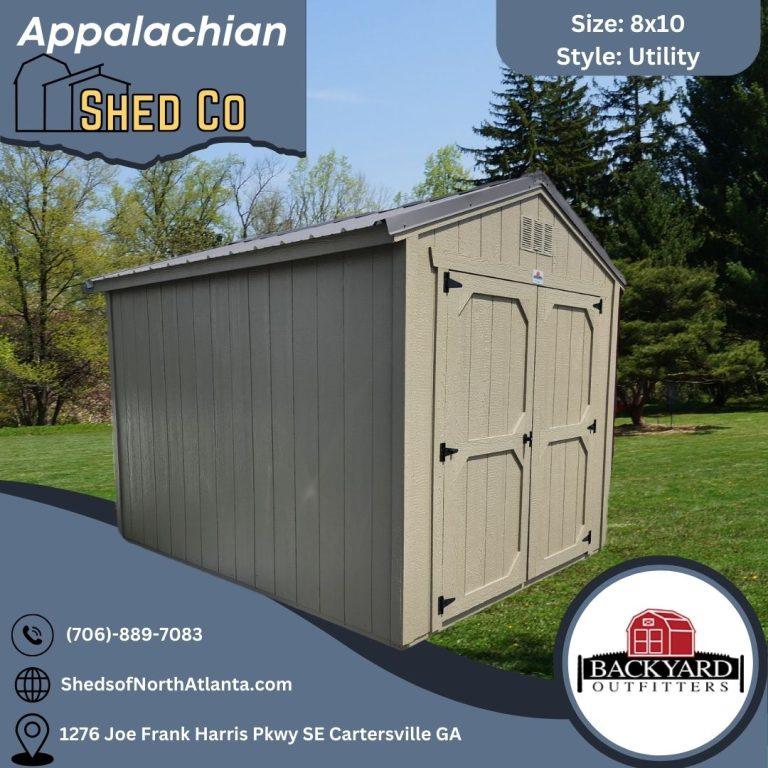 #34-8×10 Utility Shed